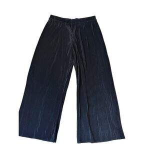 RO‎ & DE Co-ord Collection- Pleated Wide Leg Crop Pants - size M